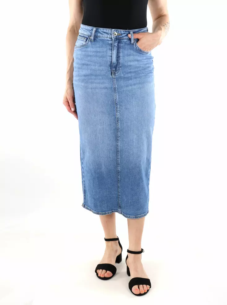 Only Denim kjol Milla Midi ljusblå - Kjolar - 136318 - 1