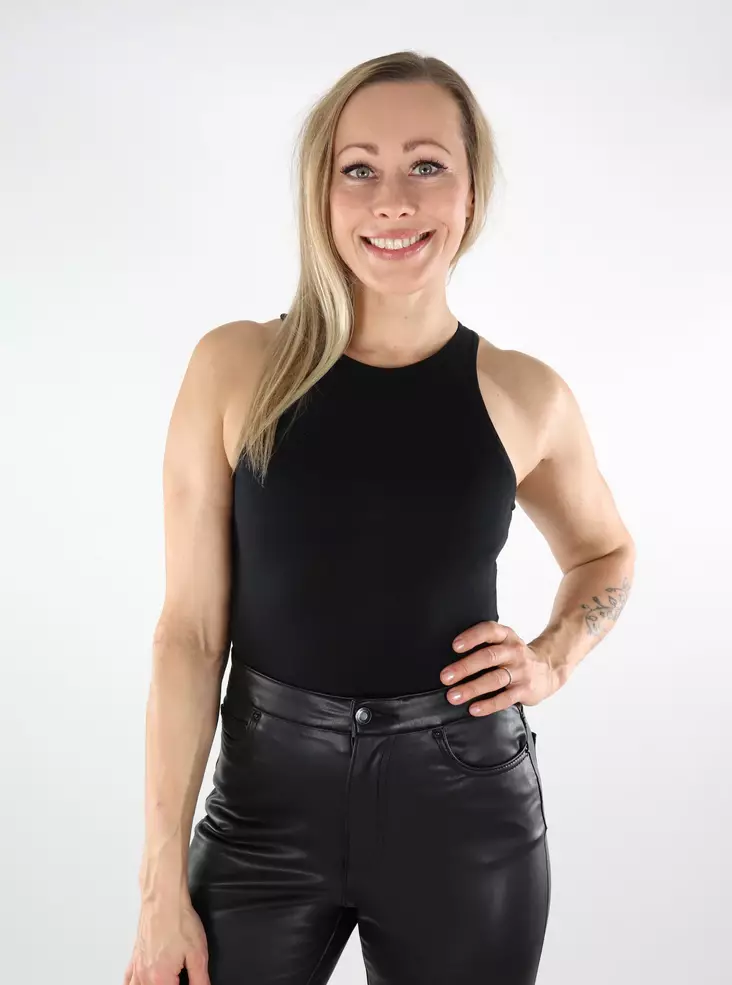 JJXX body svart/tonalt tryck - Toppar för damer - 137168 - 1