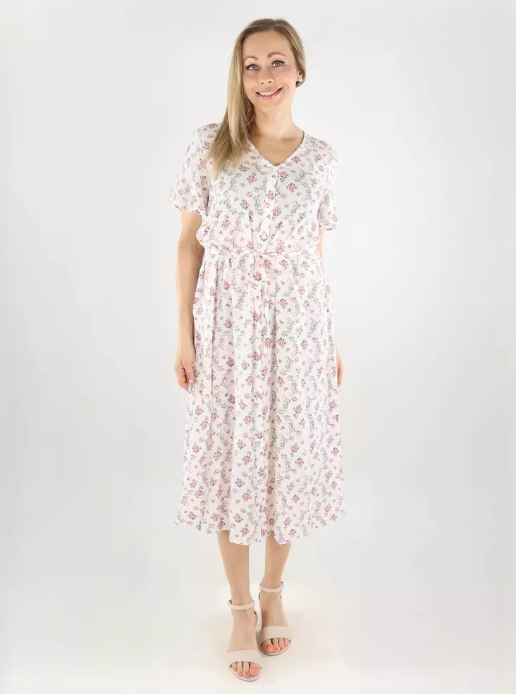 Pieces midi viskos klänning Ankle cloud dancer/romantic - Klänningar och tunikor - 138458 - 1