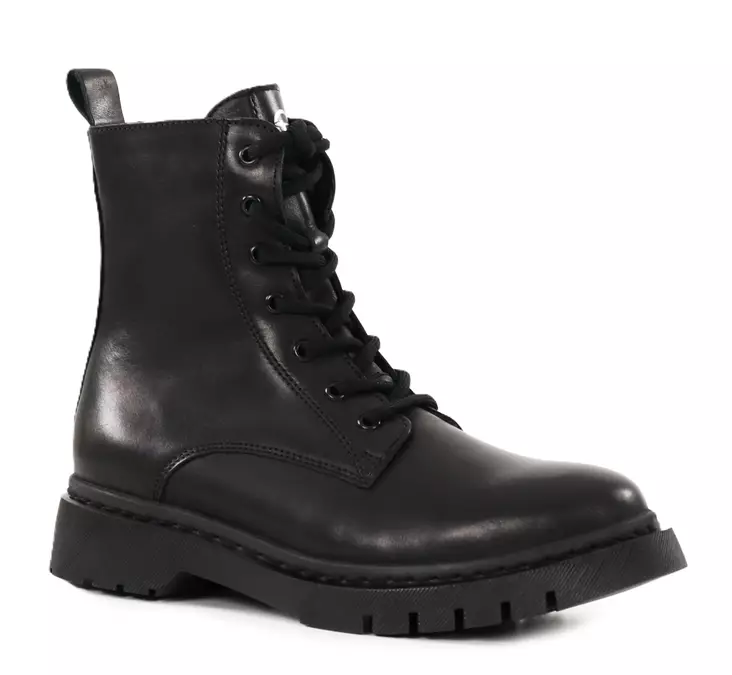 Tamaris damstövletter i äkta läder 25269-41 svart - Tamaris ankelboots - 138958 - 1