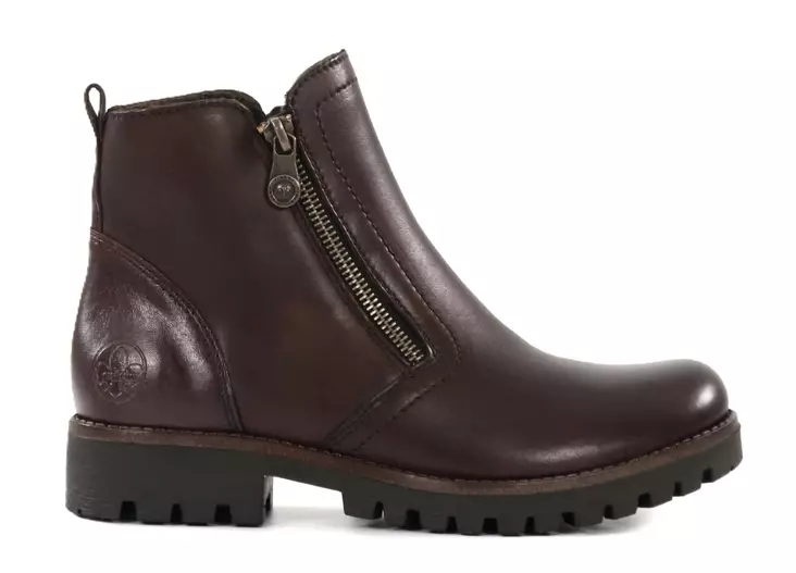 Rieker damstövletter i äkta läder 78556-27 brun - Rieker ankelboots - 139118 - 1