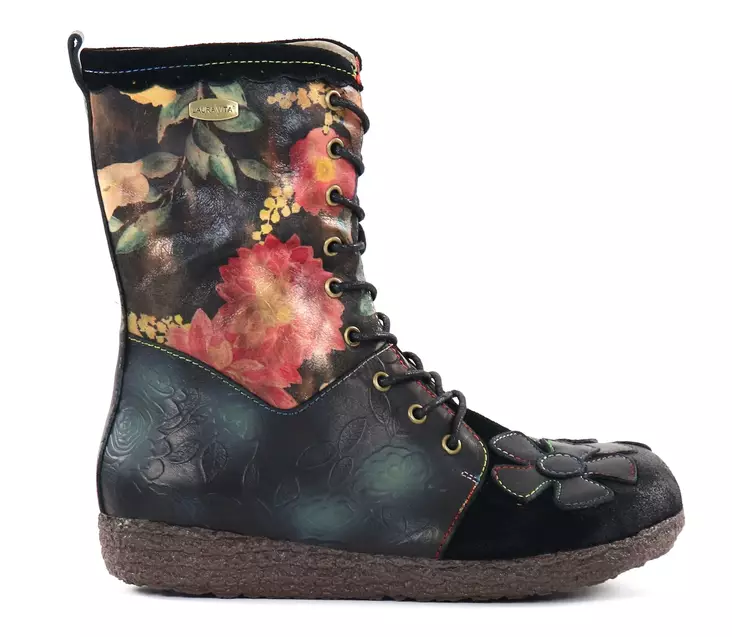 Laura Vita ankelboots i äkta läder Gocno 05 dorian - Stövletter och kängor för damer - 139288 - 1