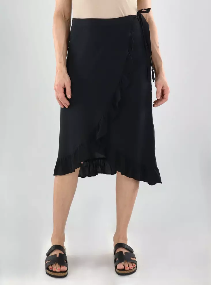 Vero Moda alba omlottkjol svart - Kjolar - 141038 - 1
