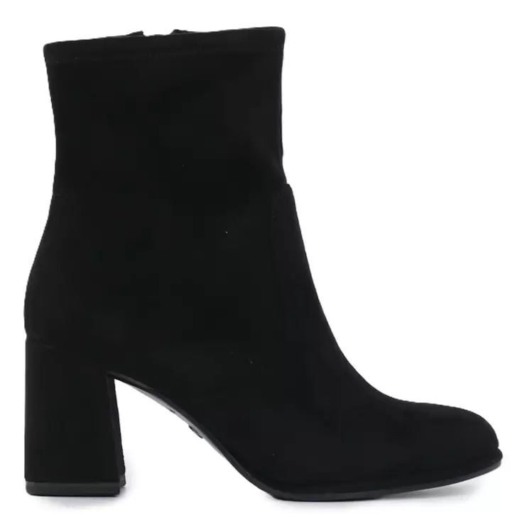 Tamaris Ankelboots 25057-43 004 svart mocka - Tamaris ankelboots - 141478 - 1