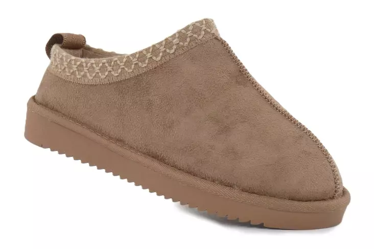Only Tofflor ONLSTELLA TEDDY LINED Cognac - Tofflor för damer - 142338 - 1