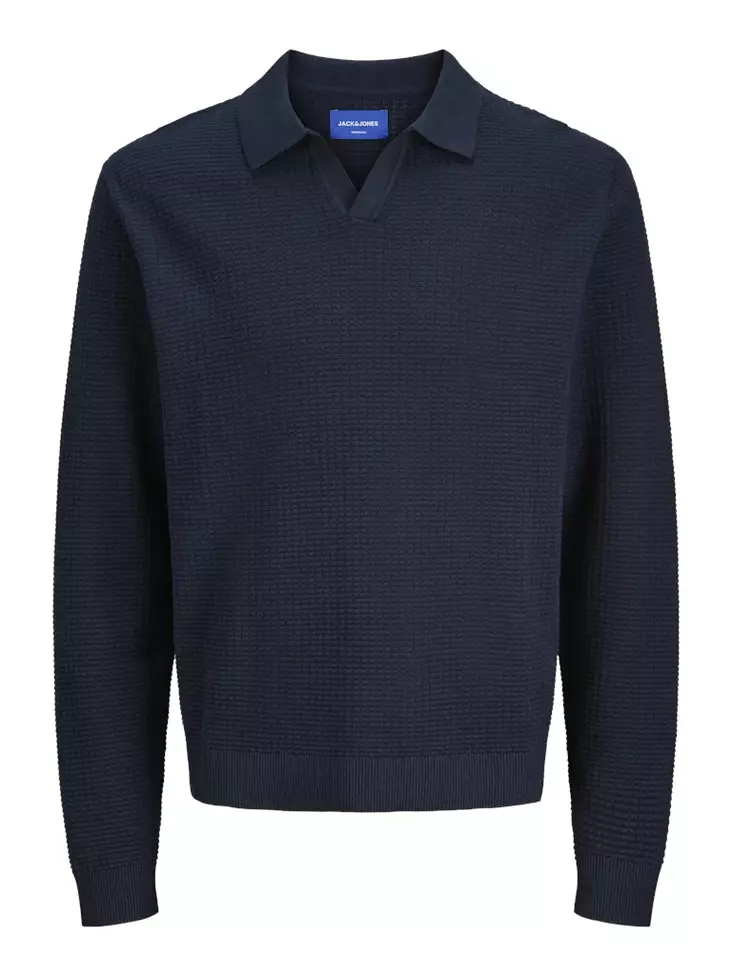 Jack&Jones herrtröja Greene polo sky captain - Stickat för herrar - 139818 - 1
