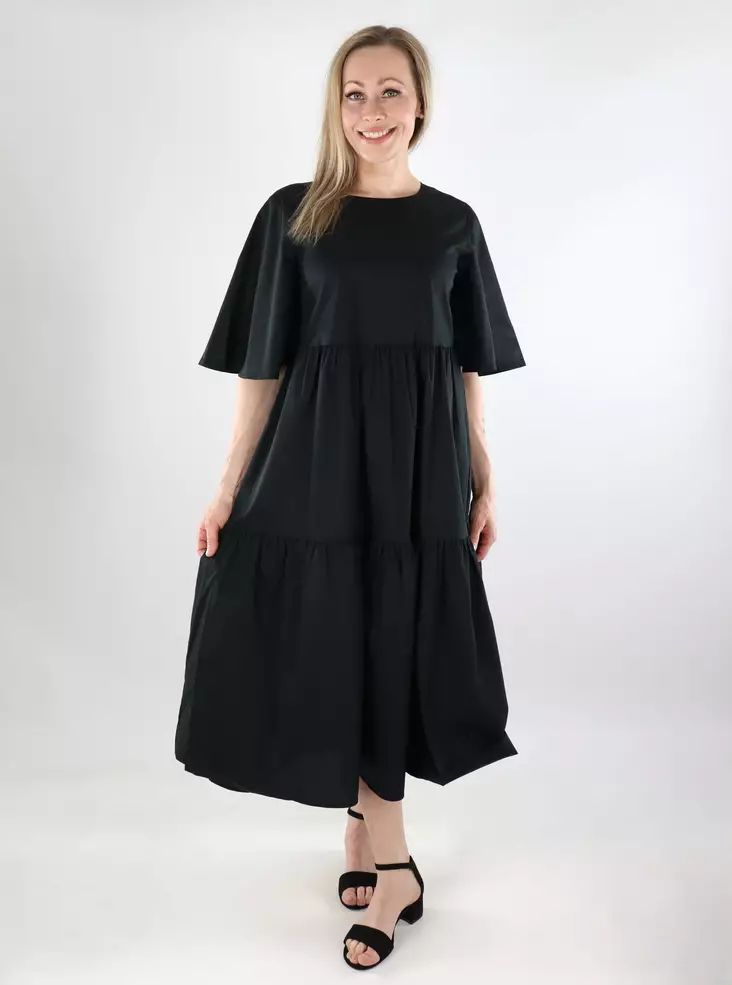 JDY A-line klänning Midi svart - Klänningar och tunikor - 138078 - 1