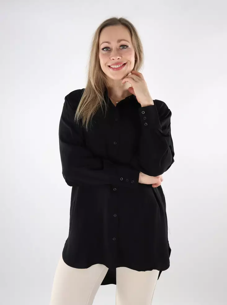 JDY svart skjorta för damer - Skjortor och blusar för damer - 137618 - 1