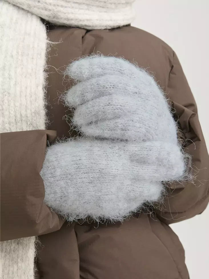 JJXX Handskar gråmelerad - Accessoarer för damer - 137268 - 1