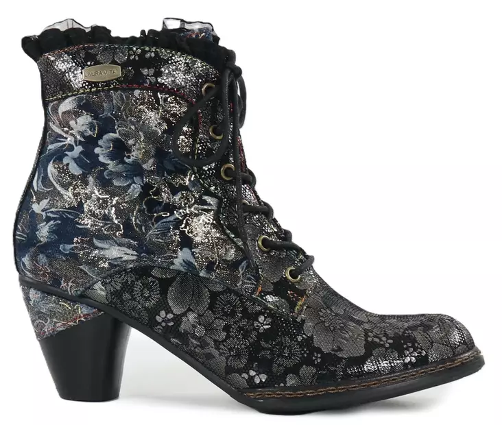 Laura Vita Ankelboots Alcizeeo 190 noir - Stövletter och kängor för damer - 142098 - 1