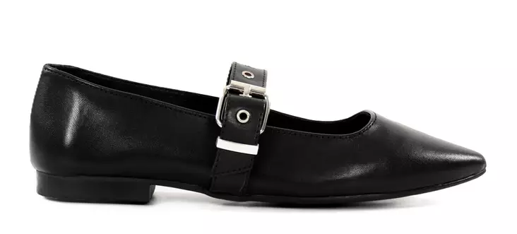 Musse&Cloud ballerina med spetsig tå 1308404/BLK Tacchin svart - Ballerinaskor - 138148 - 1