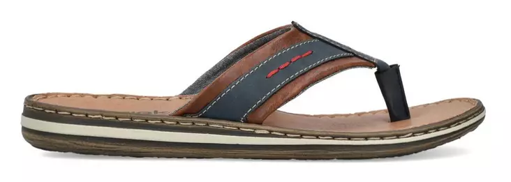 Rieker herrflip-flops 21072-14 blå - Sandaler för herrar - 140658 - 1