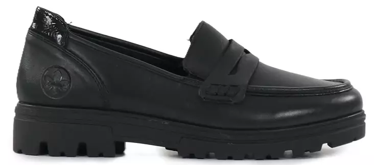 Rieker Loafers 43050-01 svart - Rieker promenadskor - 141388 - 1