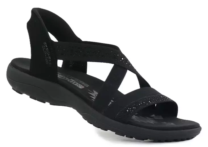 Skechers Sandaler 163574/BBK REGGAE SLIM - SUMMER SPARKLE Svart - Skechers sandaler - 141418 - 1