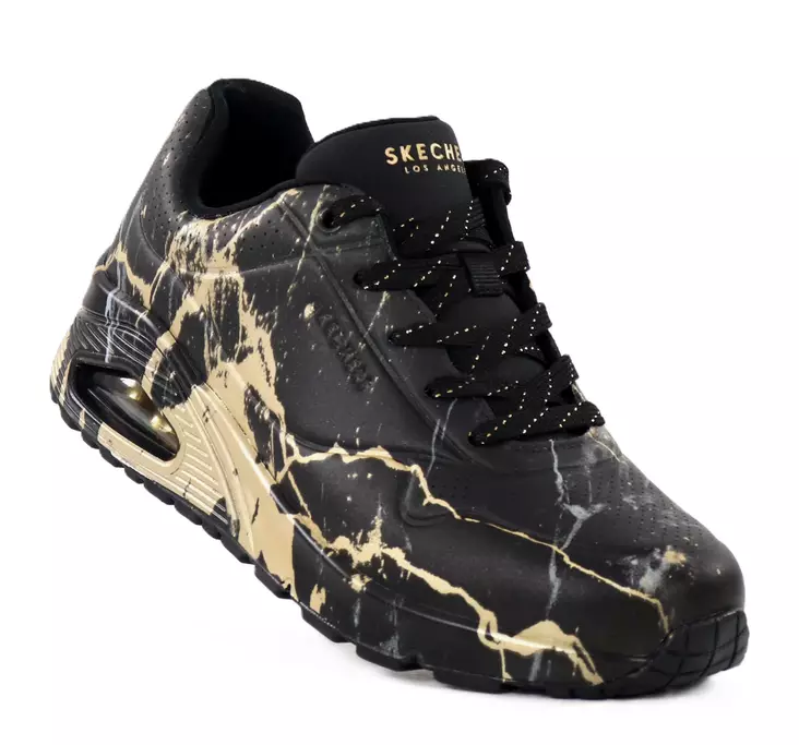 Skechers dam sneakers 155584/BBK UNO - MARBEL MARVEL svart - Skechers sneakers - 138098 - 1