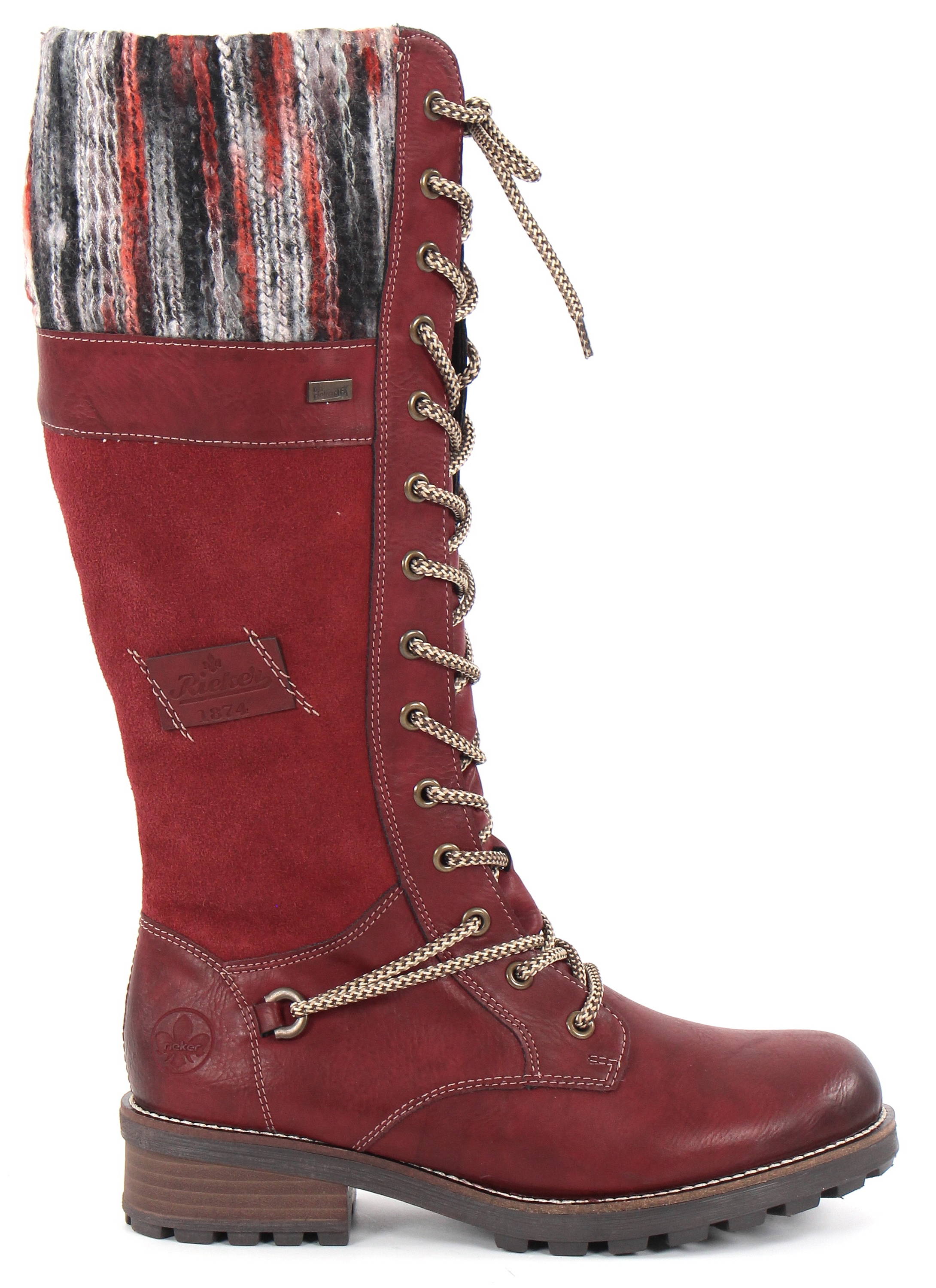 Rieker Stövlar Z0442-35 röd - Stilettoshop.se webbutik