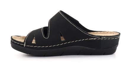 Marco Tozzi dam slip-in sandaler 27512-42 svart - Slip-ins för damer - 135679 - 2