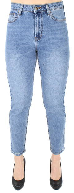 Only dam jeans, hög midja Emily hw ankle blå - Jeans för damer - 125489 - 1