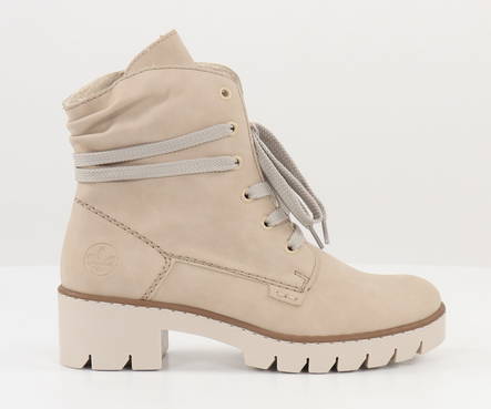 Rieker dam stövletter X5717-62 beige - Rieker ankelboots - 132009 - 1