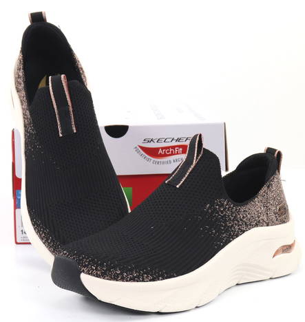 Skechers Sneakers 149689/BKRG ARCH FIT D´LUX-GLIMMER DUST - Sneakers för damer - 133459 - 2
