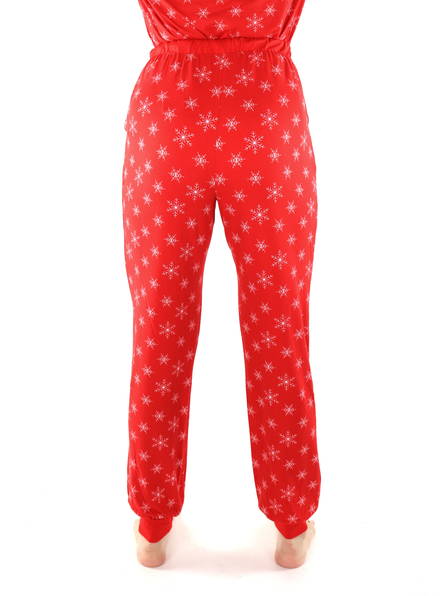 Vero Moda Xmas New nattbyxor för kvinnor high risk red - Nattkläder för damer - 134839 - 2