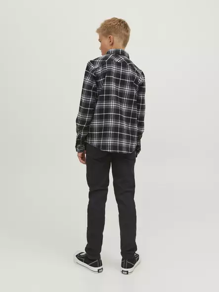 Jack&Jones Junior pojkar Slim fit jeans Glenn MF072 svart - Jeans för herrar - 136329 - 2