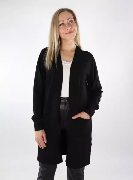 Vero Moda damkofta Öppen svart - Stickat för damer - 136869 - 1