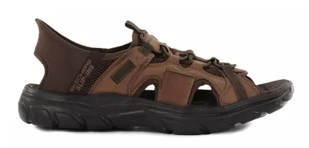 Skechers herrsandaler med bred läst 205181/ACDB REVOLTED SS - MERRICK mörkbrun - Sandaler för herrar - 138699 - 2