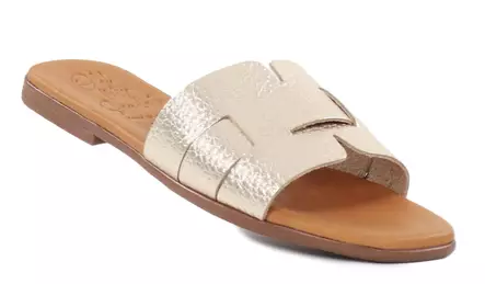 Oh! My Sandals damflip-flops 5550 Doya champagnefärgad - Slip-ins för damer - 138779 - 2