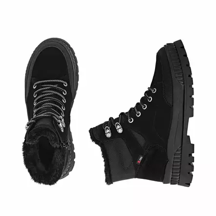 Rieker damstövletter W2176-00 svarta - Rieker ankelboots - 139169 - 2
