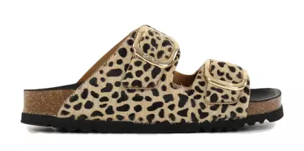 Scholl Mules Noelle Leopard - Slip-ins för damer - 140589 - 1