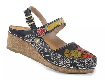 Laura Vita sandaler Facscineo 0121 Noir - Sandaler för damer - 140989 - 1