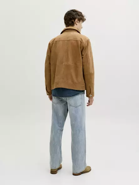 Jack&Jones herrjeans med vida ben JJITED AKM 287 blå denim/ljusblå - Jeans för herrar - 140299 - 2