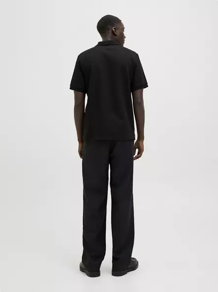 Jack&Jones herrpikétröja / t-shirt Austin Polo svart/klassisk - T-shirts för herrar - 138249 - 2