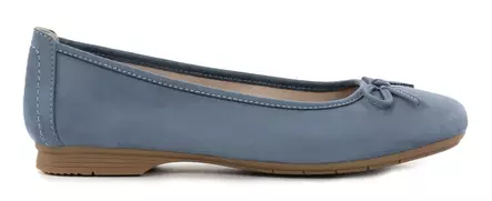 Jana Ballerinas 22164-41 denim - Ballerinaskor - 137879 - 1