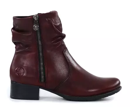 Rieker damstövletter 78656-35 vinröd - Rieker ankelboots - 139009 - 1