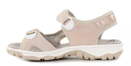 Rieker damsandaler 68866-31 rosa - Rieker sandals - 137929 - 2