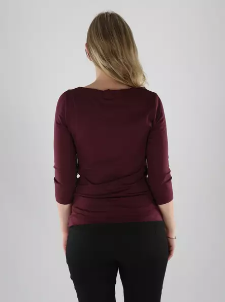 Vero Moda Skjorta VMPANDA MODAL winetasting - Långärmade tröjor för  damer - 133719 - 2