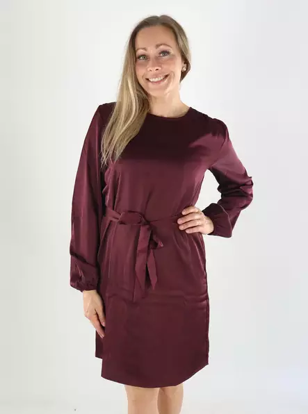Vila klänning L/S port royale - Klänningar och tunikor - 141399 - 1