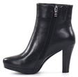 Fuzz Ankel Boots 6001-02 svart - Stövletter och kängor för damer - 134369 - 2