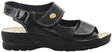 Golden Fit Arbetssandaler 696 svart glansig - Arbetsskor för damer - 125919 - 1