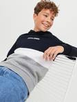 Jack & Jones Junior Reid hoodie marinblå kavaj för pojkar - Huvtröjor för herrar - 135009 - 4