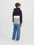 Jack & Jones Junior Reid hoodie marinblå kavaj för pojkar - Huvtröjor för herrar - 135009 - 3