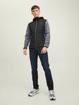 Jack & Jones Multi Quiltad mellansäsongsjacka svart - Jackor och parkas för herrar - 134009 - 2