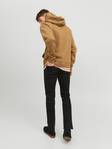 Jack&Jones brun hoodie Star - Huvtröjor för herrar - 133949 - 4