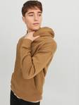 Jack&Jones brun hoodie Star - Huvtröjor för herrar - 133949 - 3