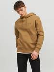 Jack&Jones brun hoodie Star - Huvtröjor för herrar - 133949 - 1