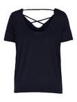 Only Carmakoma T-shirt Bandana mörkblå - T-shirts för damer - 128569 - 2