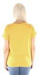 Only gul dam t-shirt, lös passform Moster Yolk Yellow - T-shirts för damer - 126539 - 2