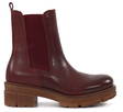 Ten Points damstövlar i läder 60304 Cecilia Dark red - Stövletter och kängor för damer - 131699 - 1
